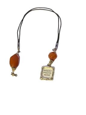 Photo Locket Necklace Pendant Custom Picture Keepsake Womens Gift Pre Owned